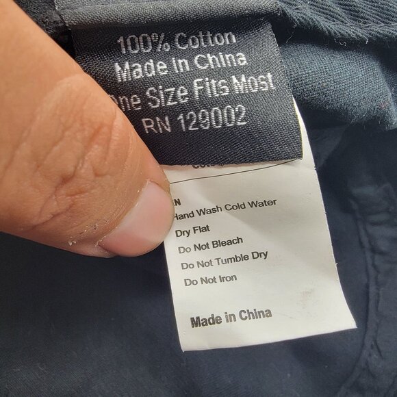 Chef Works Black Hat Cap Adjustable Work Wear Cooking Casual Outdoors Comfort - Picture 6 of 10